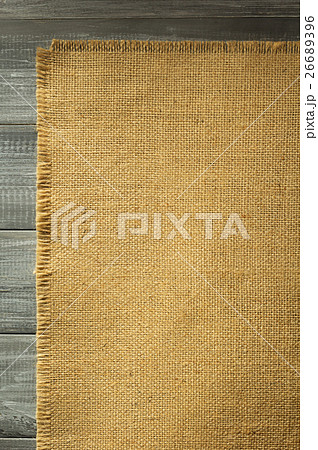 burlap hessian sacking on wood burlap hessian sacking on wood 26689396