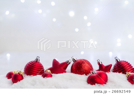 Christmas scene with snow 26692549