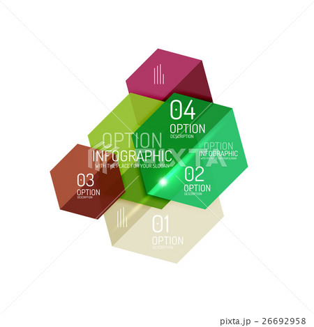 Paper infographic layout design templates 26692958