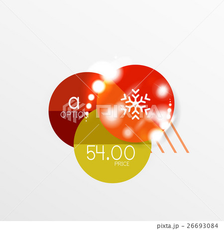 Christmas or New Year promo labels and stickers Christmas or New Year promo labels and stickers 26693084