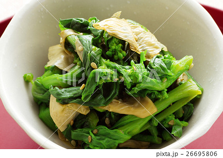 菜の花と湯葉の和え物10 26695806
