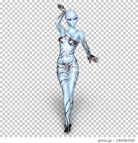 Female alien 26696380