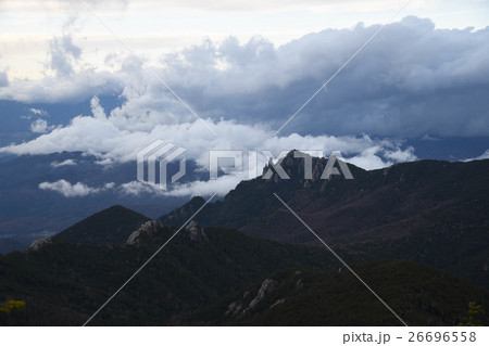 晩秋の瑞牆山 奥秩父 晩秋の瑞牆山 奥秩父 26696558