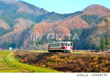 秋田内陸縦貫鉄道沿線風景 秋田内陸縦貫鉄道沿線風景 26698336