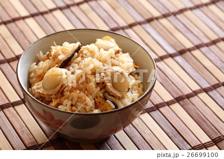 帆立の炊き込みご飯 26699100