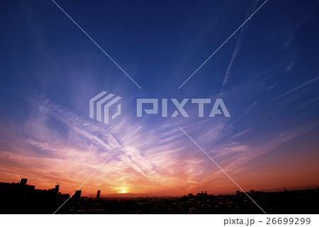 夕焼け空 26699299