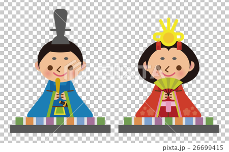 Hinamatsuri image / Hina and inside stature 26699415