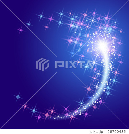 Glowing background with stars and salute 26700486