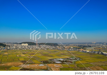 市原市　中高根　馬立　光風台付近を空撮 26701109