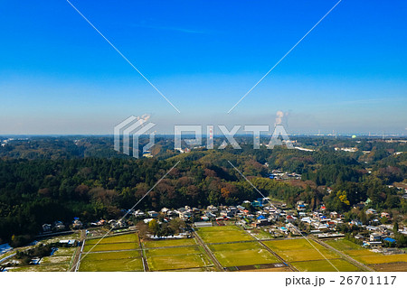 市原市　中高根　馬立　光風台付近を空撮 26701117
