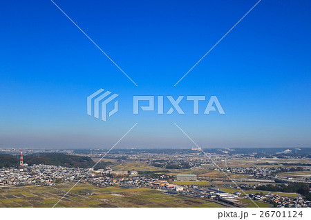 市原市　中高根　馬立　光風台付近を空撮 26701124