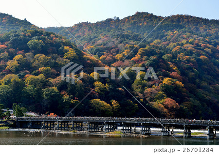 京都 嵐山の紅葉 京都 嵐山の紅葉 26701284
