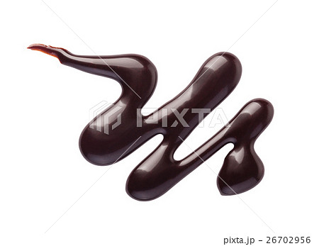 sweet chocolate sauce 26702956