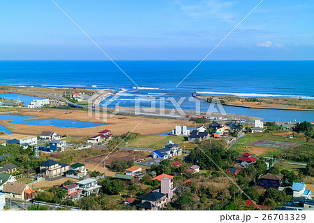 一宮町 新地付近を空撮 一宮町 新地付近を空撮 26703329