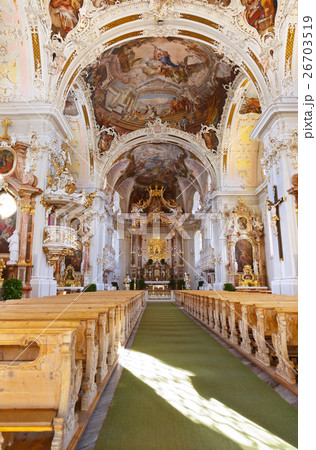 Cathedral interior in Innsbruck Austria 26703519