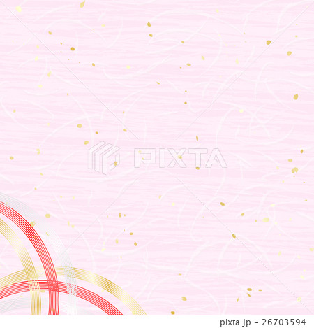 和紙 金銀水引 和紙 金銀水引 26703594