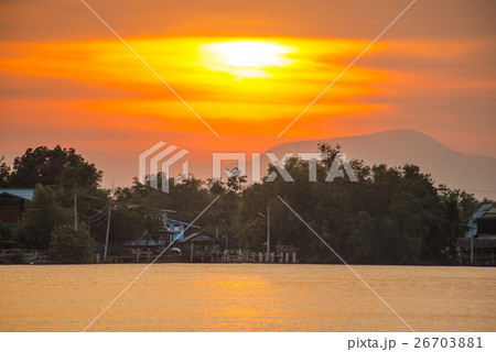 Colorful beautiful evening 2 26703881