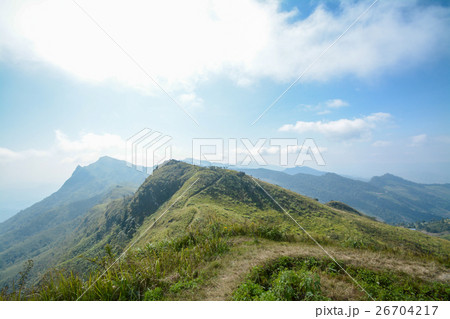 Pha Tung Mountain , Chiang Rai , Thailand  26704217
