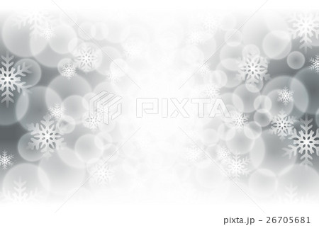 背景素材壁紙 雪の結晶 冬景色 光 輝き 季節 自然 ぼかし ぼけ 淡い雲 柔らか ソフトフォーカスのイラスト素材