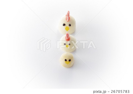酉年　スイーツ(マシュマロ)　鶏　ひよこ 26705783