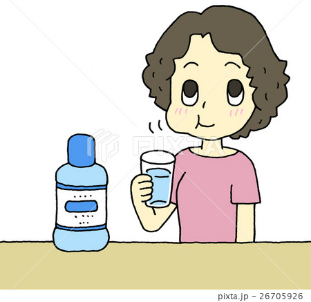 液体歯磨き　女性 26705926