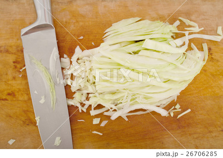 cabbage sliced cabbage sliced 26706285