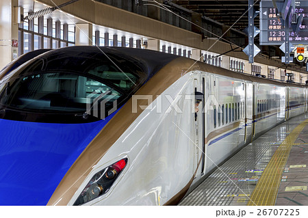 北陸新幹線 E7系 大宮駅 北陸新幹線 E7系 大宮駅 26707225
