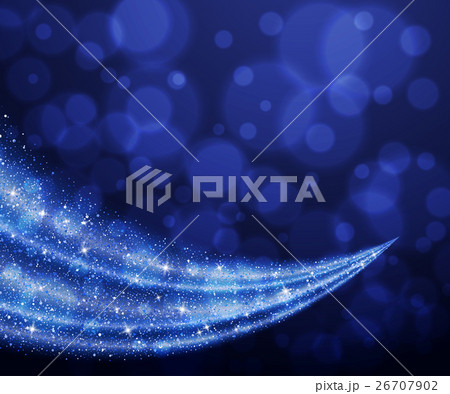 Abstract vector blue dust glitter wave background 26707902