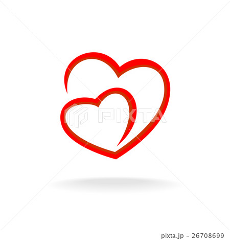 Two hearts logo 26708699