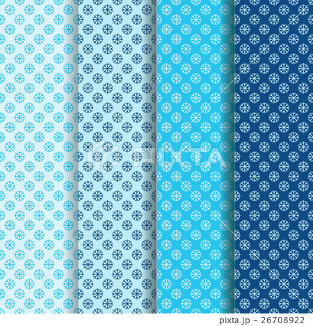 set of snow flag seamless patterns 26708922