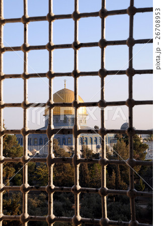 Mosque View thru Medrese Window Mosque View thru Medrese Window 26708953