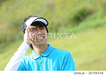 ゴルフイメージ　OB　バンカー　フォアー　ファー 26709338