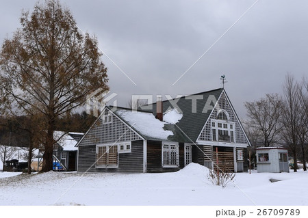 冬季閉鎖中の幌内太駅 26709789