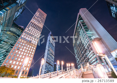 【東京】汐留・夜景【港区】 26713589