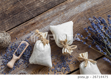 Lavender flowers and sachets 26714475