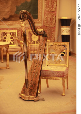 Harp in luxury interior Harp in luxury interior 26715577