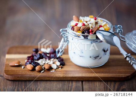 Homemade yogurt or sour cream Homemade yogurt or sour cream 26718144