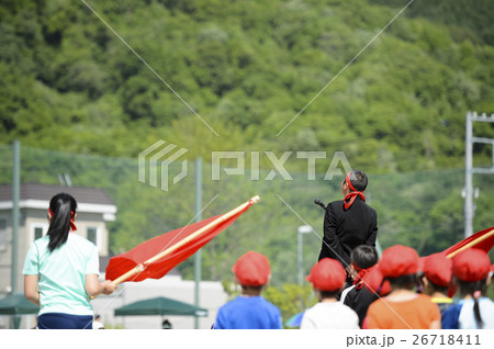 運動会（応援団） 26718411