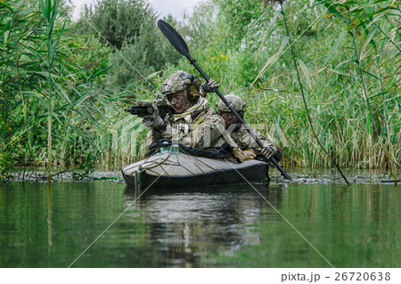 Spec ops in the military kayak 26720638