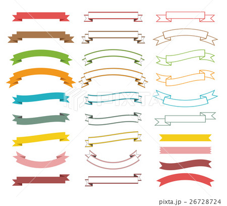 Ribbon set Stock Vector by ©newartgraphics 31825513