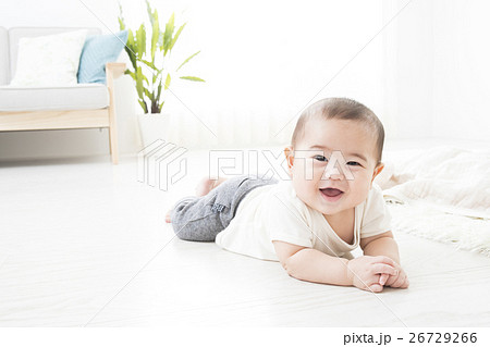 6ヶ月の男の子の赤ちゃん 26729266