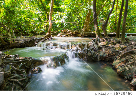 Hot spring waterfall at Khlong Thom Nuea, Krabi 26729460