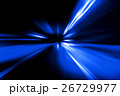 speed motion on night road 26729977