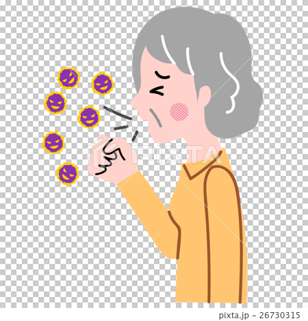 老年婦女咳嗽 26730315