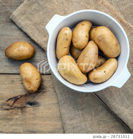 Composition of fresh organic potatoes . Composition of fresh organic potatoes . 26731011