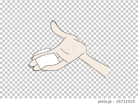 矢量素材：女子手＃4 26732029