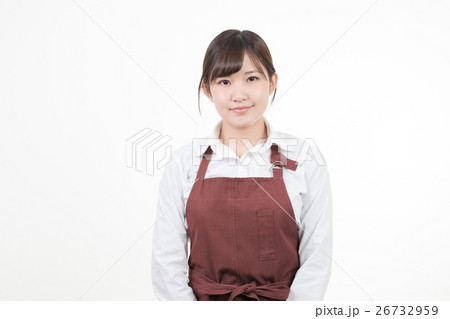 エプロン姿の女性 エプロン姿の女性 26732959