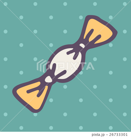 Flat icon of candy 26733301