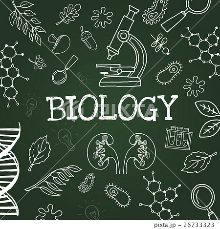 Vector chalk draw chemistry elements 26733323