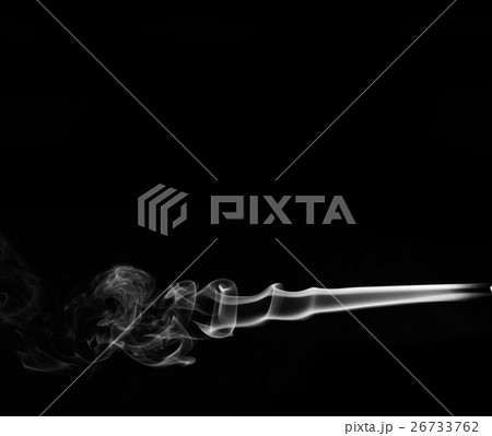 White smoke on black background White smoke on black background 26733762
